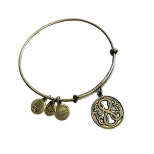 Alex and Ani Path of Life Infinity Gold Charm Bracelet